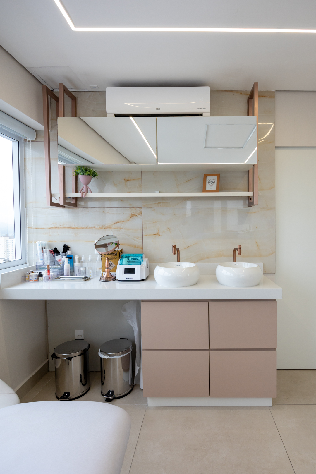 Living Sofisticado - Projeto de interiores